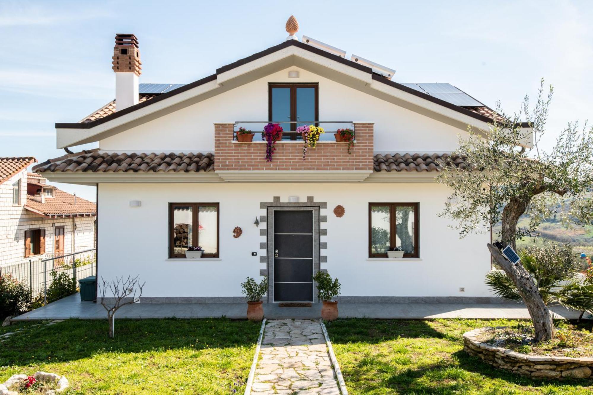 Villa Mastro Oleario 5 Dal Mare 30 Dai Monti Torrevecchia Teatina Bagian luar foto
